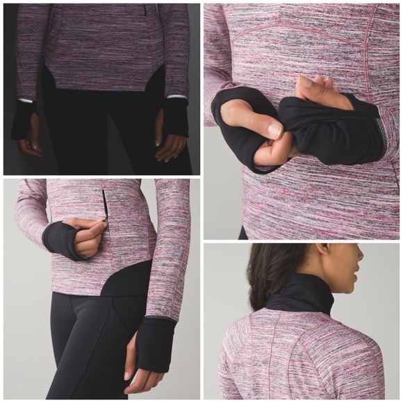 Lululemon Runderful 1/2 Zip Heathered Pullover - Picture 4 of 14